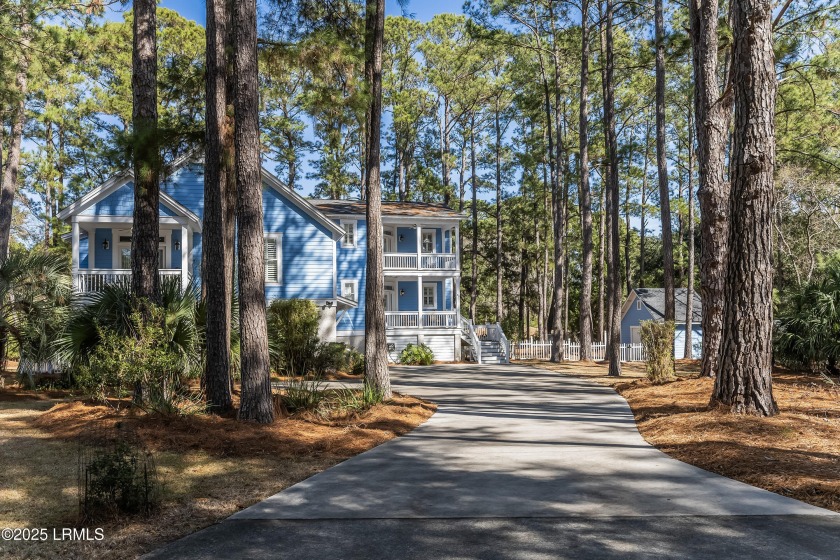 Gorgeous 4 level home surrounded by pine trees with a full - Beach Home for sale in Beaufort, South Carolina on Beachhouse.com