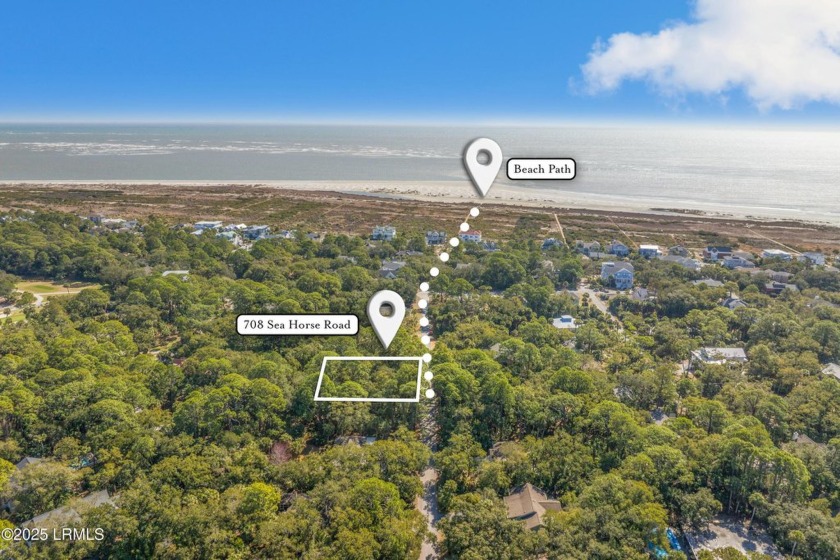 LARGE 0.41 ACRE LOT, ACROSS FROM A BEACH ACCESS. SOIL TEST - Beach Lot for sale in Fripp Island, South Carolina on Beachhouse.com