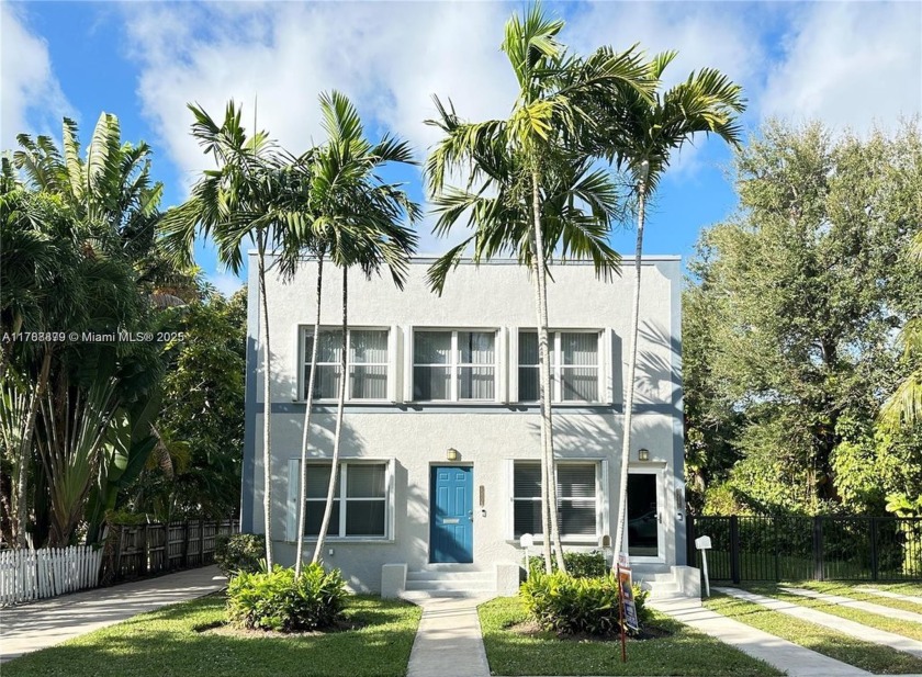 Rare opportunity to convert a spacious 2-story duplex with - Beach Home for sale in Miami Shores, Florida on Beachhouse.com