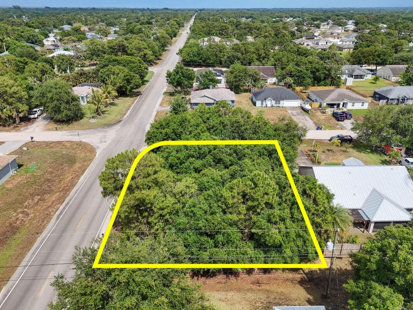 Build your dream home or invest in this prime CORNER lot located - Beach Lot for sale in Vero Beach, Florida on Beachhouse.com