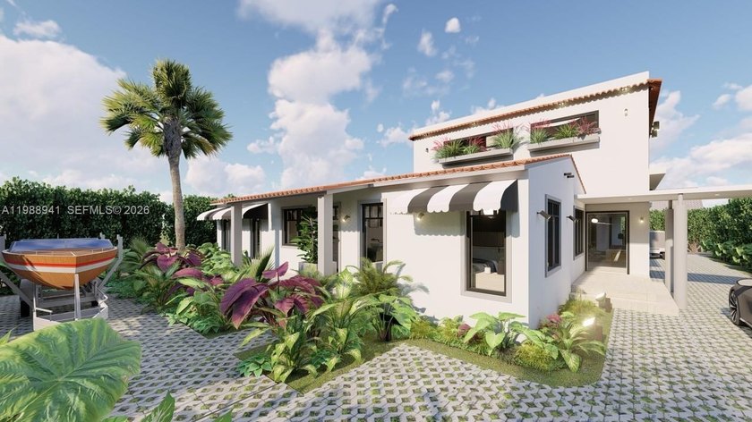 Unique homesite of nearly 8,000sf and a fully remodeled - Beach Home for sale in Dania, Florida on Beachhouse.com