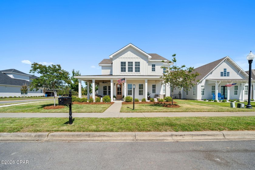 Custom-built Craftsman home with 7 bedrooms and 4.5 baths - Beach Home for sale in Panama City Beach, Florida on Beachhouse.com