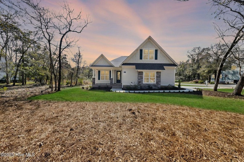 The Tannahill plan features 3 BR, 3 BA split bedroom design with - Beach Home for sale in Supply, North Carolina on Beachhouse.com