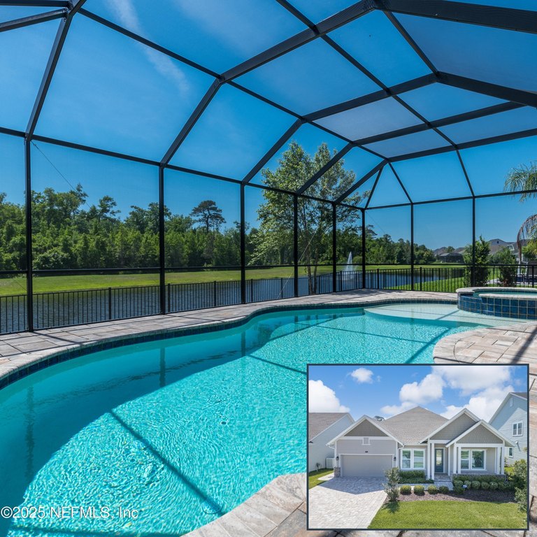 POOL HOME WITH A VIEW! Experience luxury upgrades in this - Beach Home for sale in Jacksonville, Florida on Beachhouse.com