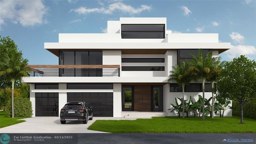 This modern new construction home by architect Robert Tuthill & - Beach Home for sale in Fort Lauderdale, Florida on Beachhouse.com