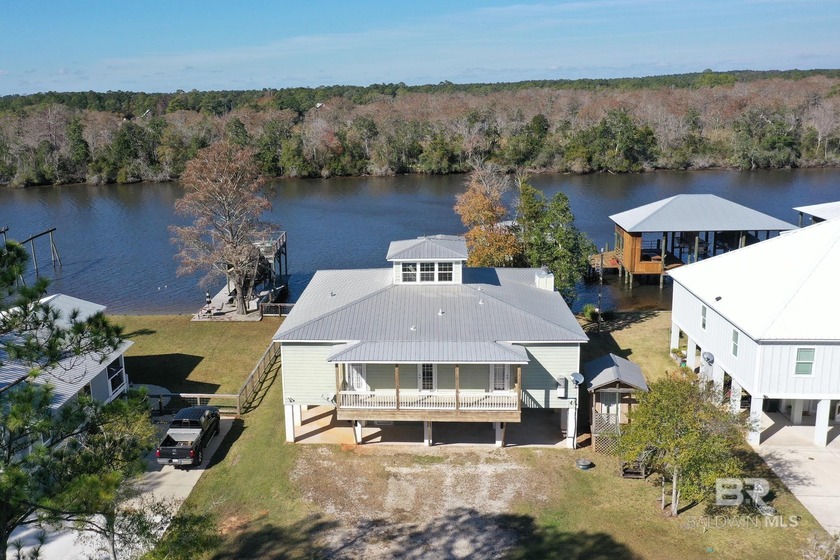 Waterfront custom home with private beach access on a quiet - Beach Home for sale in Foley, Alabama on Beachhouse.com