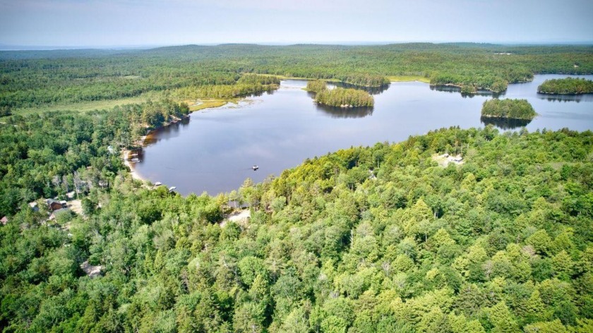 This peaceful 2.6-acre lot offers a stunning setting overlooking - Beach Lot for sale in Sullivan, Maine on Beachhouse.com