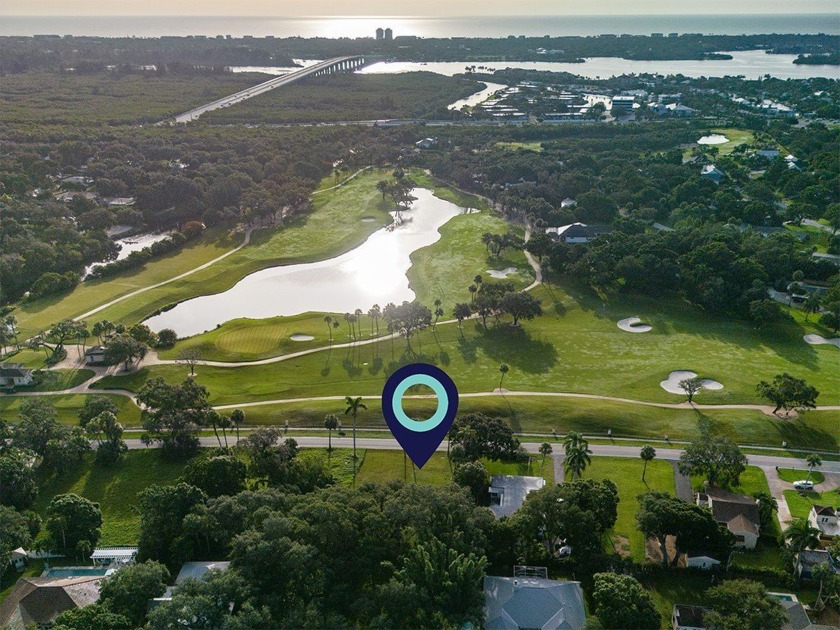Breathtaking golf course views overlooking the Par 5 - 14th - Beach Lot for sale in Vero Beach, Florida on Beachhouse.com