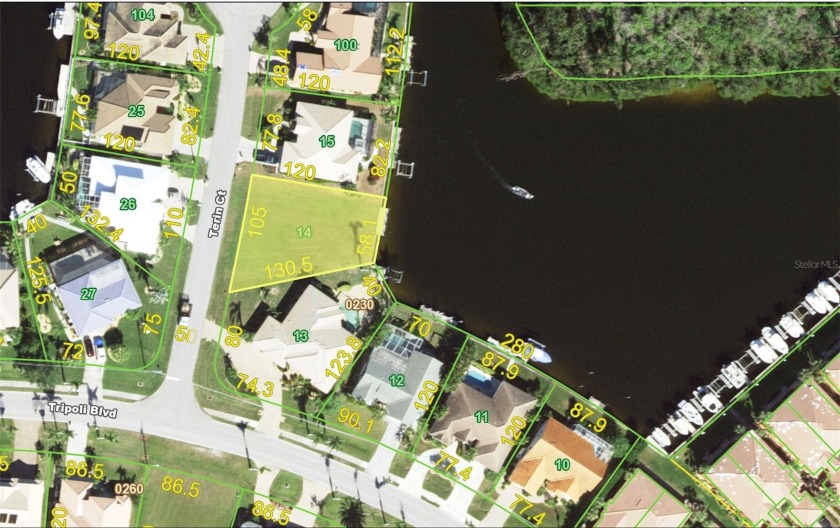 WATERFRONT residential lot located on a quiet dead end street in - Beach Lot for sale in Punta Gorda, Florida on Beachhouse.com