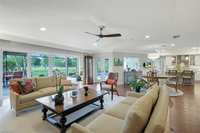 Exceptional pool home privately nestled on the 9th fairway at - Beach Home for sale in Naples, Florida on Beachhouse.com