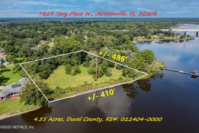 TWO SEPARATE LOTS AT 2.25 ACRES OR ONE LOT AT 4.55 ACRES - Beach Acreage for sale in Jacksonville, Florida on Beachhouse.com