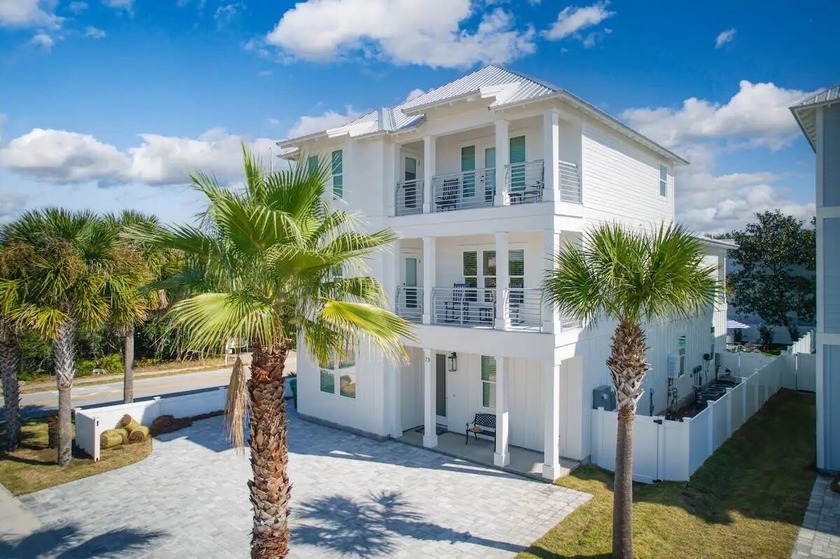 Step into coastal luxury at 'Crystal Sands', where the vibrant - Beach Home for sale in Destin, Florida on Beachhouse.com