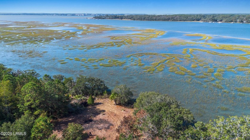 Take in the beautiful views overlooking the marsh grasses - Beach Lot for sale in Saint Helena Island, South Carolina on Beachhouse.com