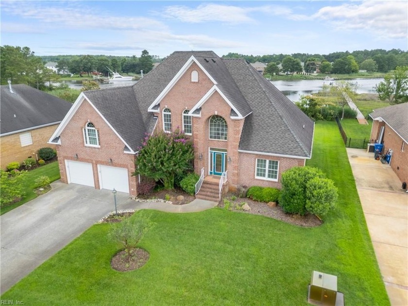 This Magnificent brick home is situated on beautiful New Mill - Beach Home for sale in Chesapeake, Virginia on Beachhouse.com