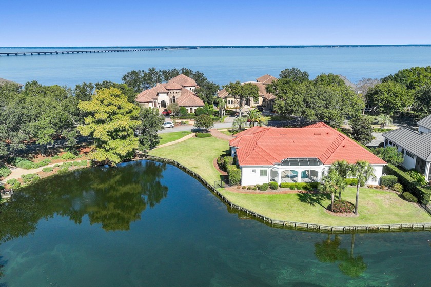 MEDITERRANEAN LAKEFRONT SANCTUARY - YOUR PRIVATE RESORT AWAITS - Beach Home for sale in Destin, Florida on Beachhouse.com