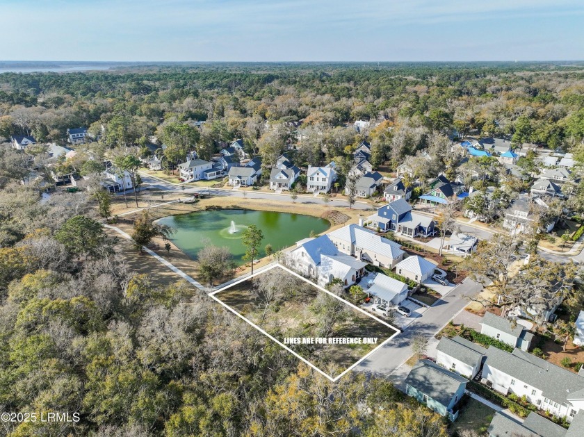 Homesite 121 - 14 Celadon Pond Drive 70' x 130' | Pond & Park - Beach Lot for sale in Beaufort, South Carolina on Beachhouse.com