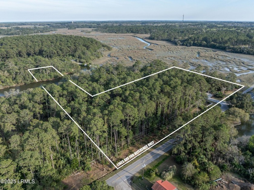 Exclusive 5-Acre Estate Lot on Polawana Island - A Rare - Beach Acreage for sale in Saint Helena Island, South Carolina on Beachhouse.com