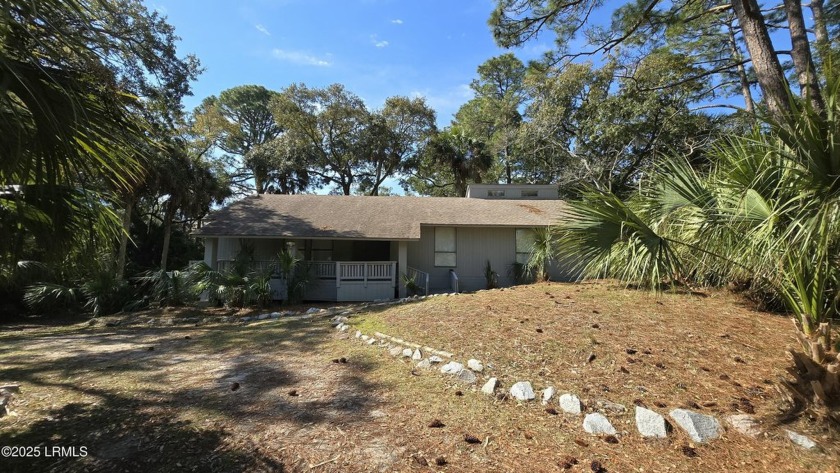 This 3BR/2BA home is situated on a wooded lot in the quiet - Beach Home for sale in Fripp Island, South Carolina on Beachhouse.com