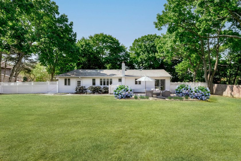 Situated on an expansive double lot within a serene Sag Harbor - Beach Home for sale in Sag Harbor, New York on Beachhouse.com