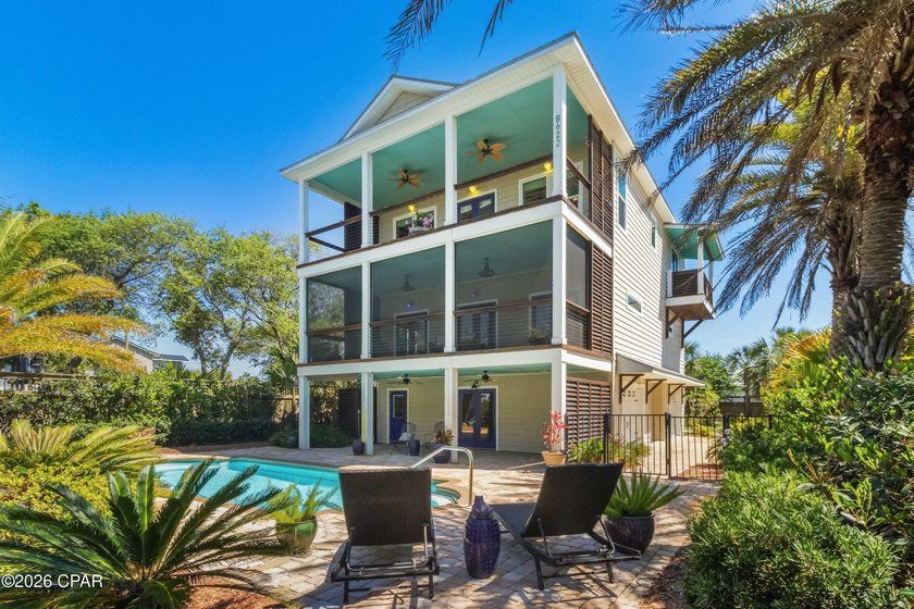 Check out this rare opportunity to own a hilltop custom home - Beach Home for sale in Port St Joe, Florida on Beachhouse.com