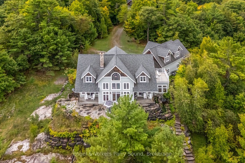 Prestigious Year-Round Georgian Bay Estate | Perched atop a - Beach Home for sale in Carling,  on Beachhouse.com
