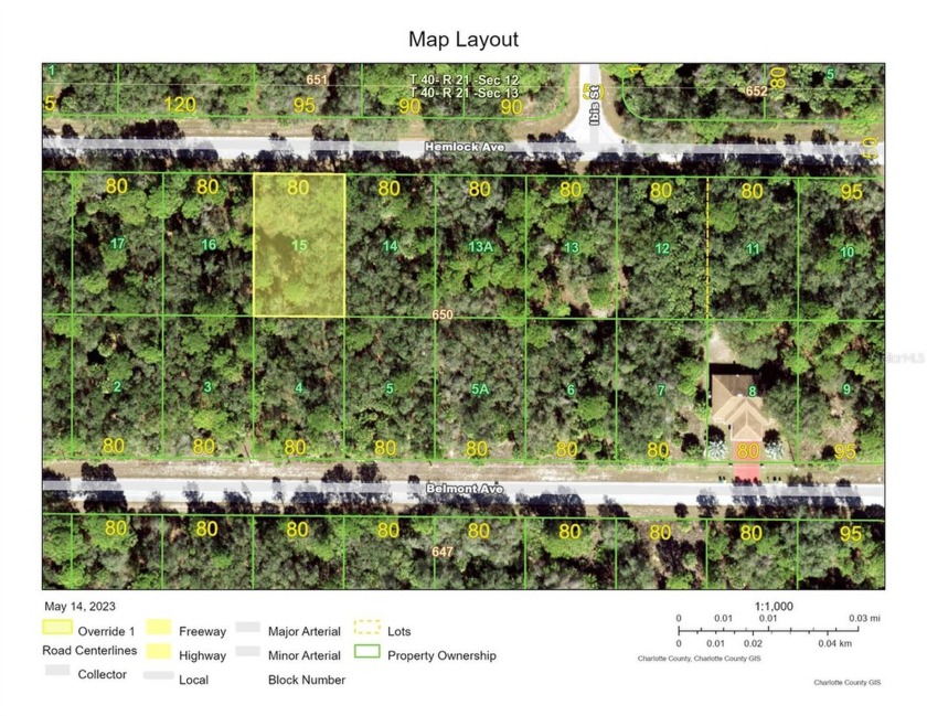 Location...Location...Location..This lot is on a quiet street - Beach Lot for sale in Port Charlotte, Florida on Beachhouse.com