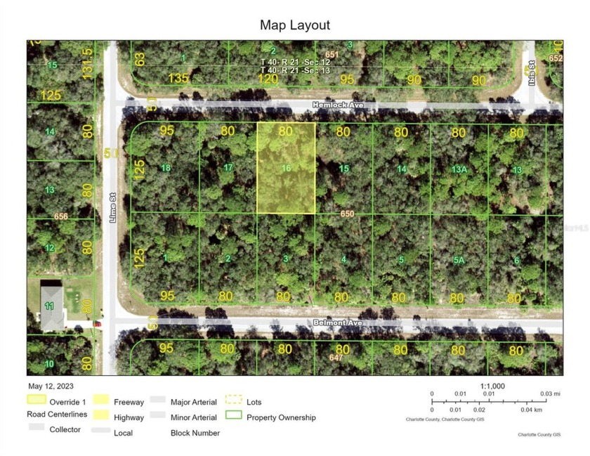 Location...Location...Location..This lot is on a quiet street - Beach Lot for sale in Port Charlotte, Florida on Beachhouse.com