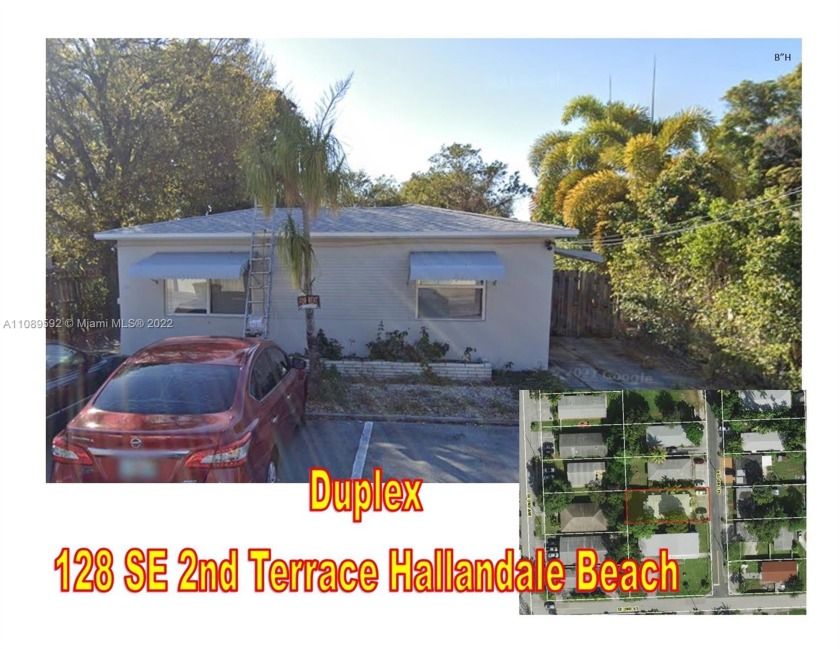 INCREDIBLE OPOORTUNITY to BUY a DUPLEX FOR ONLY $550,000, ONE OF - Beach Home for sale in Hallandale Beach, Florida on Beachhouse.com