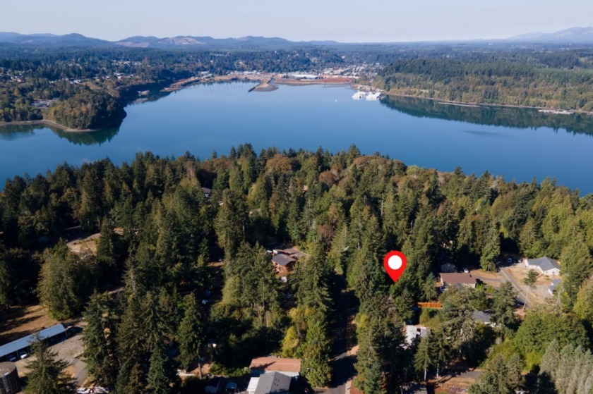 Build your dream vacation retreat or forever home on this level - Beach Lot for sale in Shelton, Washington on Beachhouse.com