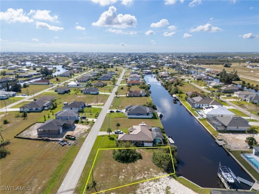 Oversized waterfront lot in beautiful Cape Coral with Gulf - Beach Lot for sale in Cape Coral, Florida on Beachhouse.com