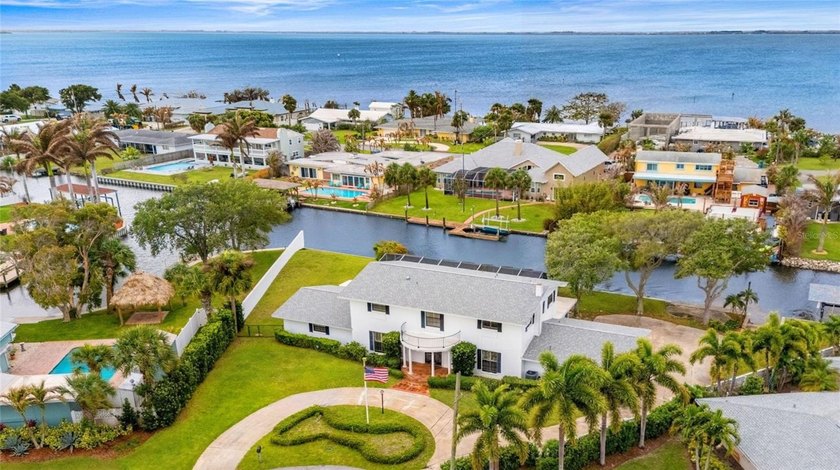 Cocoa Beach waterfront home with 175 feet of frontage, a rare - Beach Home for sale in Cocoa Beach, Florida on Beachhouse.com