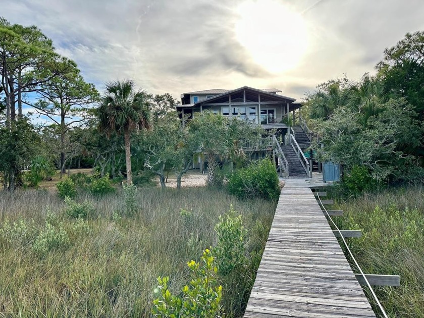 What a spectacular rare opportunity to snag a beautiful water - Beach Home for sale in Cedar Key, Florida on Beachhouse.com