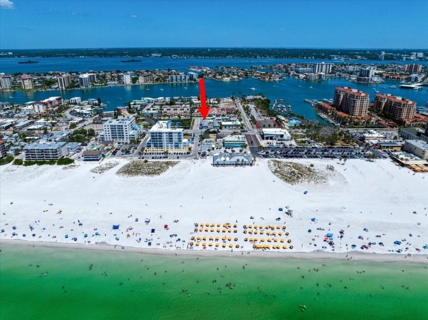 JUST A FEW SHORT FLIP FLOP STEPS from the soft white sand and - Beach Condo for sale in Clearwater Beach, Florida on Beachhouse.com