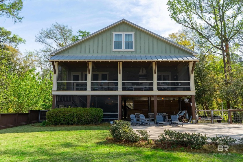 Enjoy breathtaking views of the 103' of waterfront from the - Beach Home for sale in Daphne, Alabama on Beachhouse.com