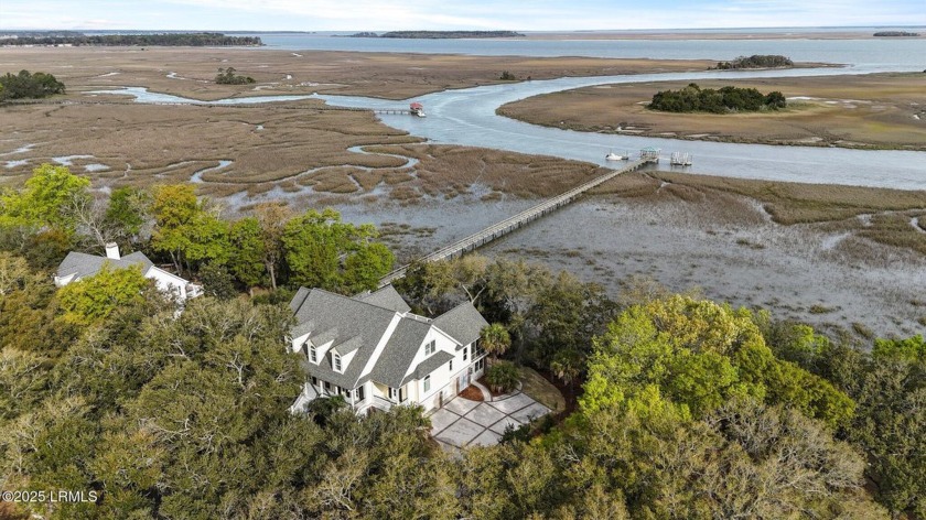 Located at 381 Fripp Point Road, this stunning Lowcountry home - Beach Home for sale in Saint Helena Island, South Carolina on Beachhouse.com
