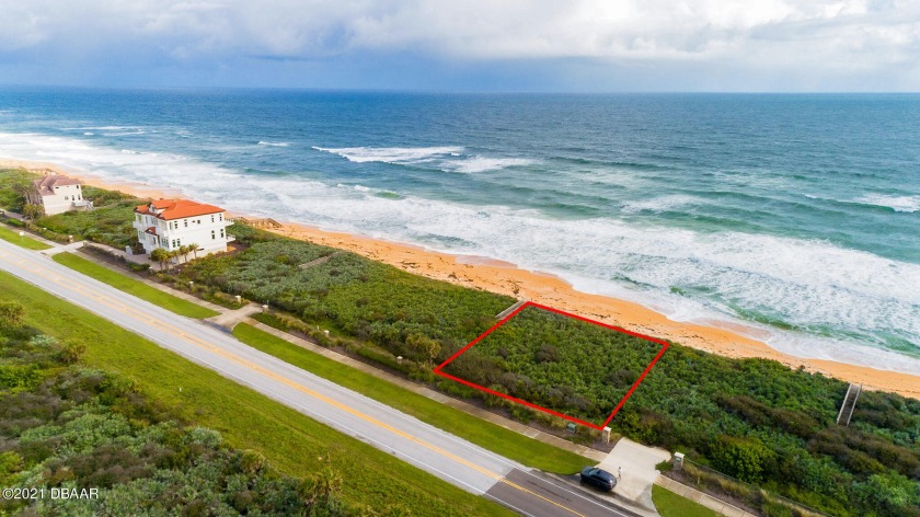 100 feet of beautiful, direct oceanfront in the southernmost - Beach Lot for sale in Palm Coast, Florida on Beachhouse.com