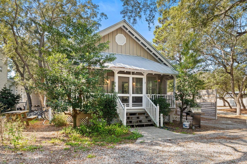 Charming Vintage Cottage & Carriage House in Historic Old - Beach Home for sale in Santa Rosa Beach, Florida on Beachhouse.com