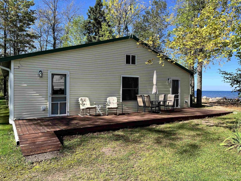 TWO COTTAGES!!! 240 FT OF LAKE SUPERIOR FRONTAGE!!! LOCATED AT - Beach Home for sale in Ontonagon, Michigan on Beachhouse.com