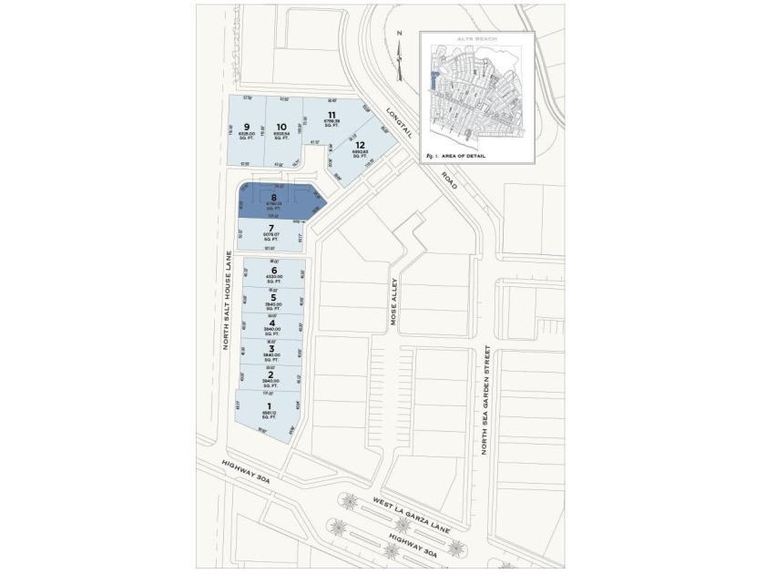 The FF Block is located adjacent to the wetland park and The - Beach Lot for sale in Inlet Beach, Florida on Beachhouse.com