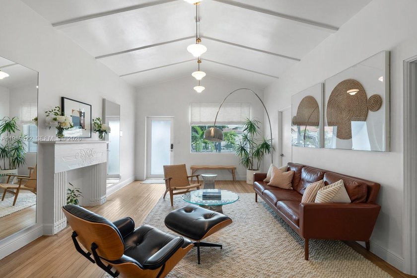 This stunning 4-bedroom, 3-bathroom home is in the middle of - Beach Home for sale in Miami Beach, Florida on Beachhouse.com