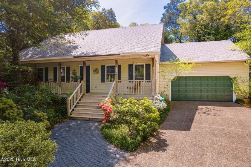 Complete privacy in a prime location!  Nestled within the lush - Beach Home for sale in Pine Knoll Shores, North Carolina on Beachhouse.com