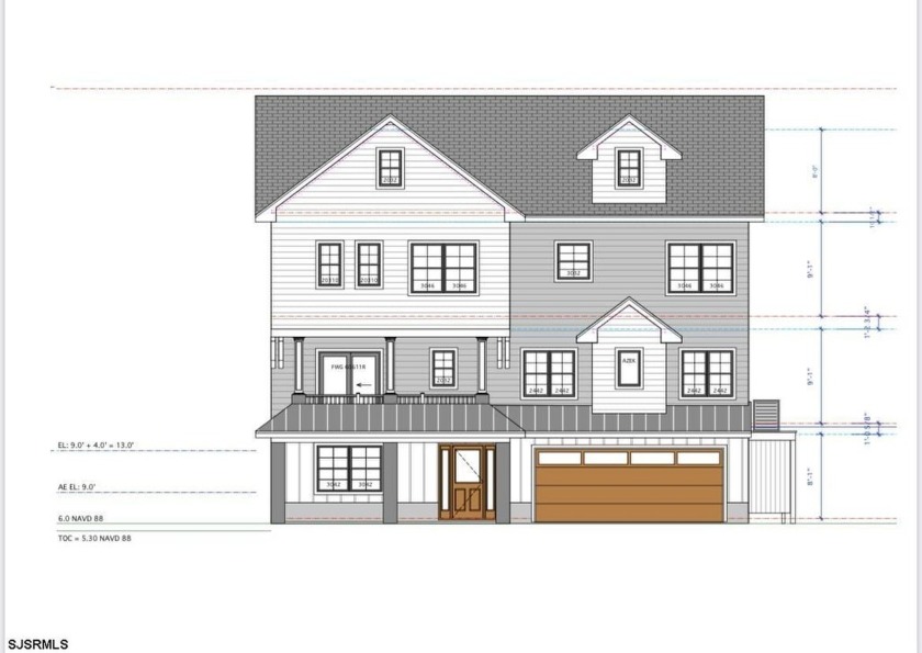 Gorgeous NEW CONSTRUCTION home in the PRESTIGIOUS Saint - Beach Home for sale in Ventnor, New Jersey on Beachhouse.com