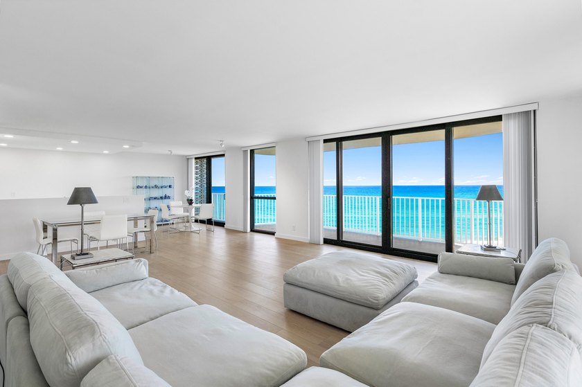 Sweeping, direct ocean views wrap around to the Intracoastal - Beach Condo for sale in Palm Beach, Florida on Beachhouse.com