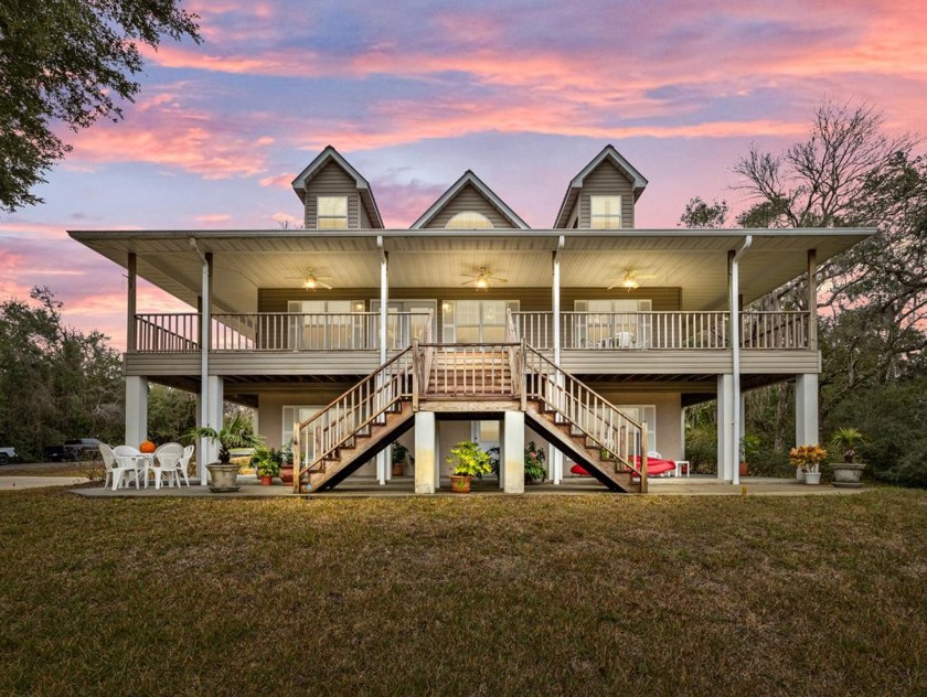 Welcome to this luxurious waterfront retreat boasting elegance - Beach Home for sale in Steinhatchee, Florida on Beachhouse.com