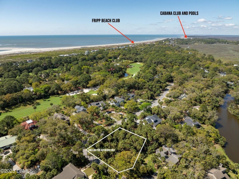 Privacy abounds in this section of the desirable resort - Beach Lot for sale in Fripp Island, South Carolina on Beachhouse.com