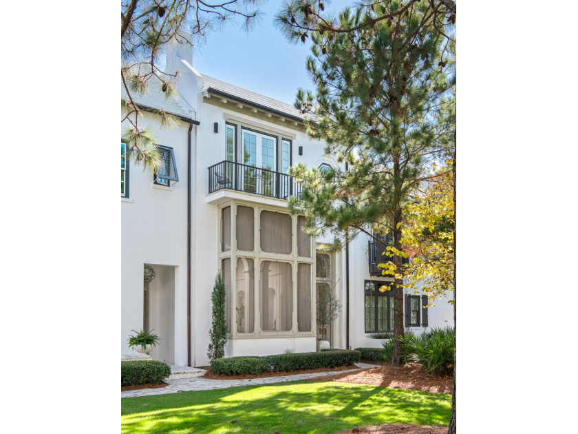 Custom-designed by Khoury Vogt Architects, this Alys Beach home - Beach Home for sale in Inlet Beach, Florida on Beachhouse.com