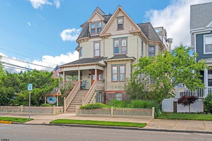 Come and enjoy the Ocean City lifestyle in this grand Queen Anne - Beach Home for sale in Ocean City, New Jersey on Beachhouse.com