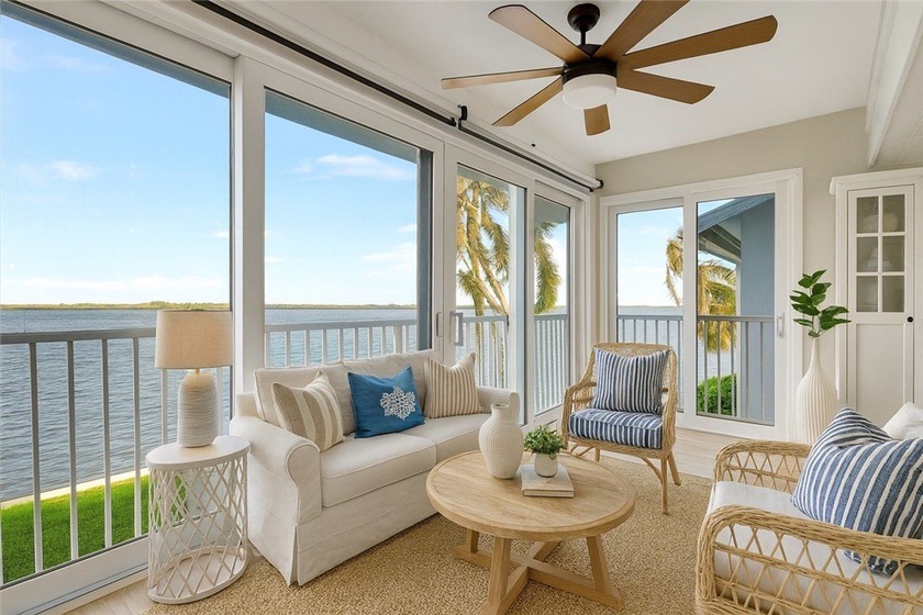 Enjoy majestic river views from this beautifully updated - Beach Condo for sale in Vero Beach, Florida on Beachhouse.com