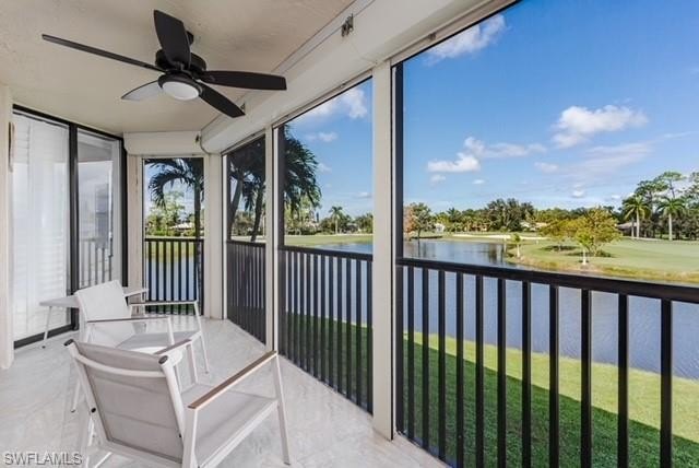 Enjoy tranquil panoramic waterfront views from the rear lanai - Beach Home for sale in Naples, Florida on Beachhouse.com