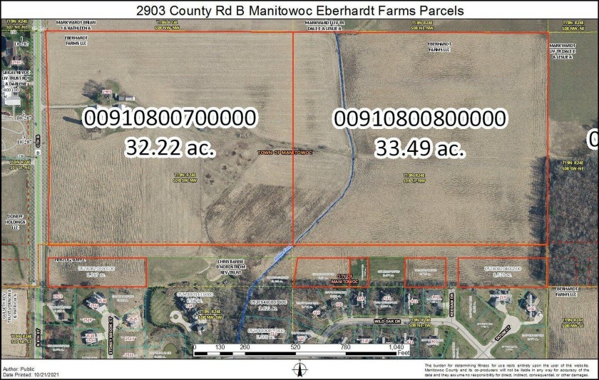 70+ Prime Acres of Land buildable and developable on northern - Beach Acreage for sale in Manitowoc, Wisconsin on Beachhouse.com